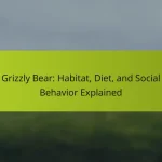 Grizzly Bear: Habitat, Diet, and Social Behavior Explained