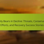 Grizzly Bears in Decline: Threats, Conservation Efforts, and Recovery Success Stories