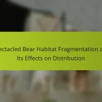 Spectacled Bear Habitat Fragmentation and Its Effects on Distribution