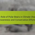 The Role of Polar Bears in Climate Change Awareness and Conservation Efforts