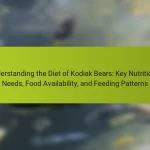 Understanding the Diet of Kodiak Bears: Key Nutritional Needs, Food Availability, and Feeding Patterns